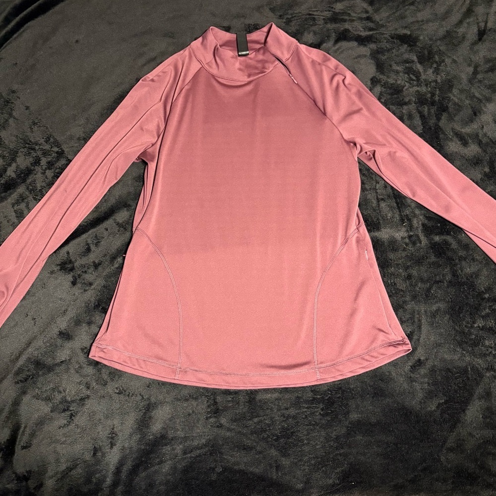 Yogalicious women’s Mauve Long Sleeve Top SZ L